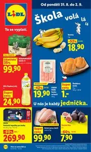 Akční leták LIDL, platný od 2026-08-31 do 2026-09-02.