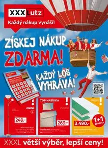 Akční leták XXXLutz, platný od 2026-08-24 do 2026-09-06.