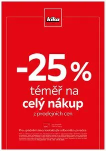 Akční leták kika, platný od 2026-08-28 do 2026-09-07.