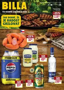 Akční leták BILLA, platný od 2026-08-19 do 2026-09-08.
