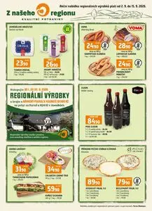 Akční leták COOP TERNO, platný od 2026-09-02 do 2026-09-08.