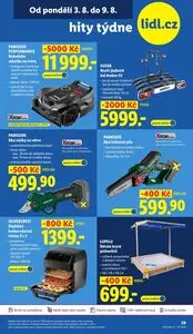 Akční leták LIDL, platný od 2026-08-03 do 2026-09-09.