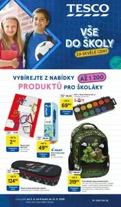 Akční leták TESCO, platný od 2026-08-03 do 2026-09-13.
