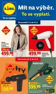 Akční leták LIDL, platný od 2026-09-07 do 2026-09-13.