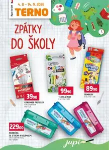 Akční leták COOP TERNO, platný od 2026-08-04 do 2026-09-14.