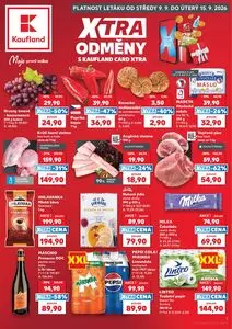 Akční leták Kaufland, platný od 2026-09-09 do 2026-09-15.