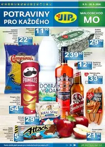 Akční leták JIP, platný od 2026-09-09 do 2026-09-20.