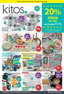 Akční leták kitos, platný od 2026-08-30 do 2026-09-27.