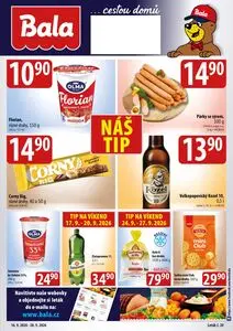 Akční leták Bala, platný od 2026-09-16 do 2026-09-28.