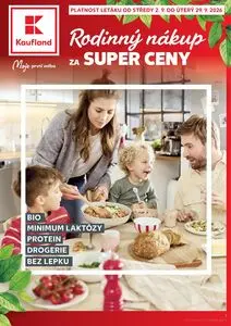 Akční leták Kaufland, platný od 2026-09-02 do 2026-09-29.