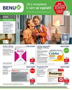 Akční leták BENU lékárna, platný od 2026-09-01 do 2026-09-30.