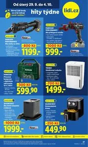 Akční leták LIDL, platný od 2026-09-29 do 2026-10-04.