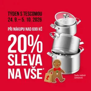 Akční leták tescoma, platný od 2026-09-24 do 2026-10-05.