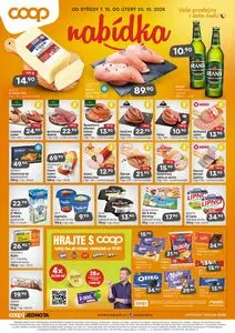Akční leták COOP, platný od 2026-10-07 do 2026-10-20.