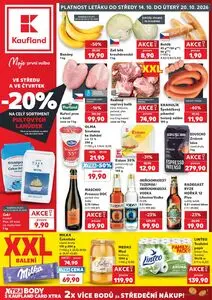 Akční leták Kaufland, platný od 2026-10-14 do 2026-10-20.