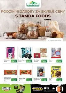 Akční leták Tamda Foods, platný od 2026-10-14 do 2026-10-20.