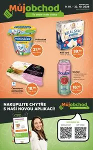 Akční leták Můj obchod, platný od 2026-10-09 do 2026-10-22.