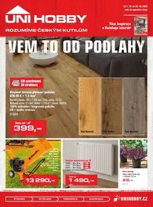 Akční leták UNI HOBBY, platný od 2026-10-01 do 2026-10-25.