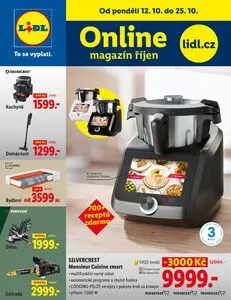 Akční leták LIDL, platný od 2026-10-12 do 2026-10-25.