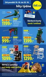 Akční leták LIDL, platný od 2026-10-19 do 2026-10-25.