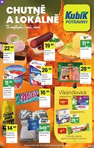 Akční leták kubík, platný od 2026-10-20 do 2026-10-26.