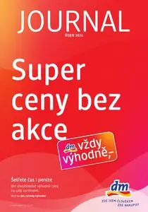 Akční leták dm, platný od 2026-10-07 do 2026-10-31.