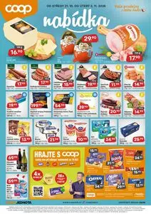 Akční leták COOP, platný od 2026-10-21 do 2026-11-03.