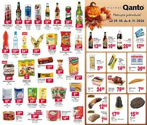 Akční leták Astur & Qanto, platný od 2026-10-29 do 2026-11-04.