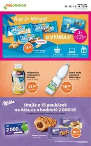 Akční leták Můj obchod, platný od 2026-10-23 do 2026-11-05.