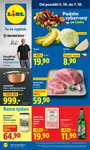 Akční leták LIDL, platný od 2026-10-05 do 2026-11-07.