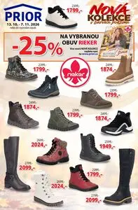 Akční leták Prior, platný od 2026-10-13 do 2026-11-07.