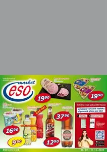 Akční leták ESO, platný od 2026-10-28 do 2026-11-08.