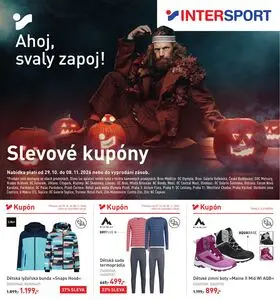 Akční leták INTERSPORT, platný od 2026-10-29 do 2026-11-08.