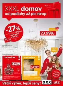 Akční leták XXXLutz, platný od 2026-10-05 do 2026-11-11.
