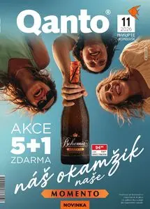Akční leták Astur & Qanto, platný od 2026-11-01 do 2026-11-30.