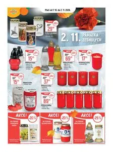 Akční leták GLOBUS, platný od 2026-11-02 do 2026-12-05.