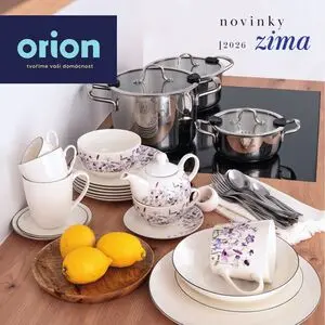 Akční leták orion, platný od 2026-01-12 do .